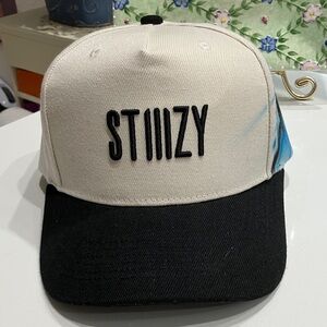 StIIIzy Black/Cream/Blue Hat